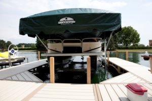 What is the advantage of a ShoreStation boat lift?